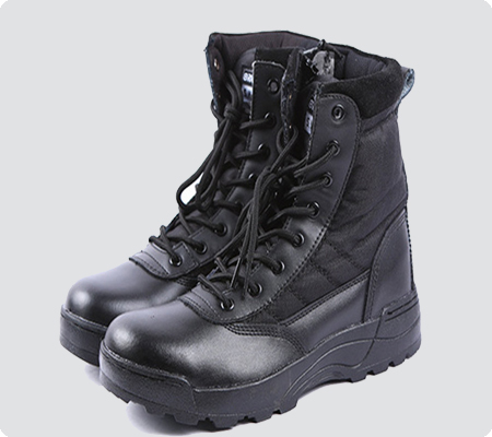 KD Hosiery Mills Military Shoe